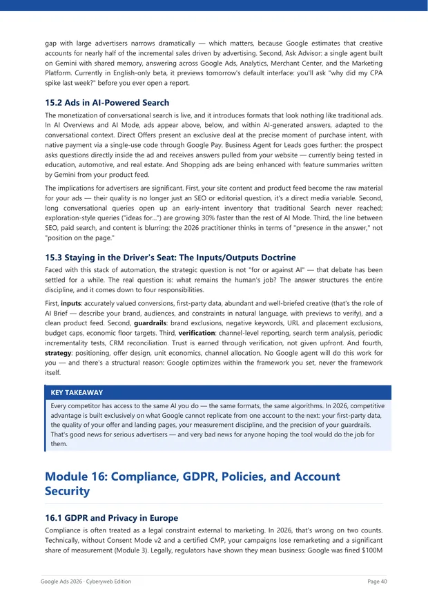 Content page from the guide with callout boxes and case studies